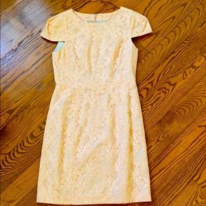 Peach lace dress - 4collective by Tibi